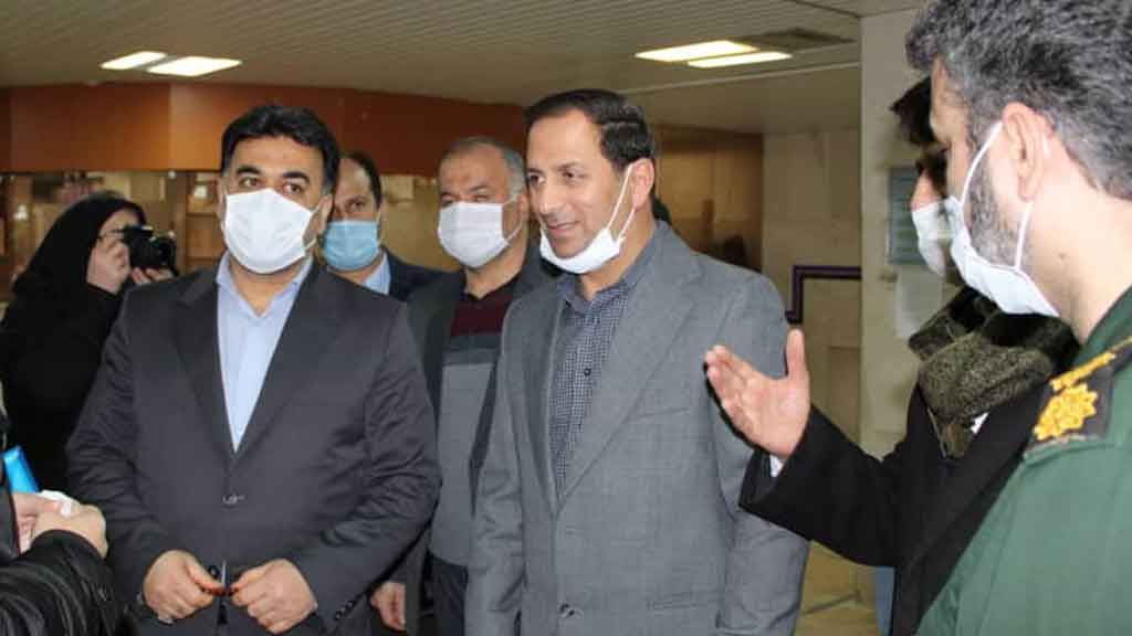 بازدید فرمانده دانشکده هوانیروز ارتش از آخرین مراحل بازسازی و تجهیز بیمارستان فومن