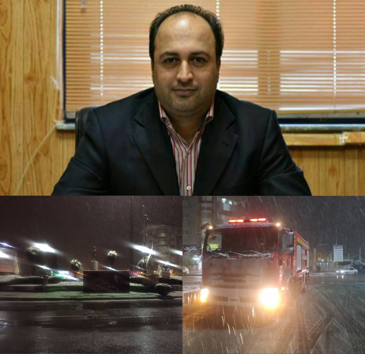 شهر مجسمه ها با آمادگی کامل به استقبال بارش برف می رود