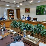 نشست رئیس دانشگاه علوم پزشکی با معاون رئیس‌جمهور و فرمانده قرارگاه خاتم‌الانبیا