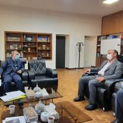 در راستای پیگیری امور حوزه سلامت به انجام رسید؛ دیدار رییس دانشگاه علوم پزشکی گیلان با معاون سازمان برنامه و بودجه کشور