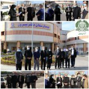 اهداء لوازم بهداشتی و پزشکی خیر لاهیجانی به بیمارستان پیروز توسط مدیران شهری
