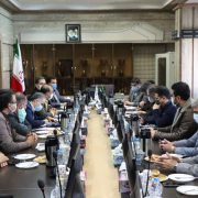 نشست هیات مدیره سازمان نظام مهندسی ساختمان گیلان با مدیرکل بنیاد مسکن انقلاب اسلامی استان