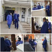 بازدید سرزده رییس دانشگاه علوم پزشکی گیلان از بیمارستان امام خمینی (ره ) صومعه‌سرا