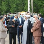بازدید شهردار رشت، مدیرکل دادگستری و دادستان گیلان از لندفیل و تصفیه خانه شیرابه سراوان