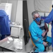 واکسینه شدن 60 پاکبان و غسال شهردار بندرانزلی در مقابل کرونا
