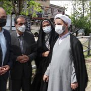 وعده دیگری که جامه عمل پوشید؛ به کارگیری بهینه نرده های جمع آوری شده از بلوار امام خمینی (ره) رشت در نقاط پر مخاطره رشت
