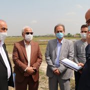 بازدید معاون امور عمرانی استانداری و رئیس سازمان مدیریت و برنامه ریزی گیلان از عملیات اجرایی مجتمع آبرسانی بداب شهرستان شفت