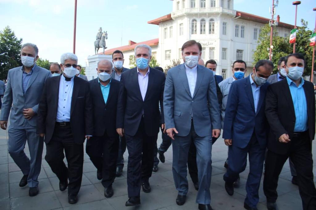 قول مساعد وزیر میراث فرهنگی جهت تامین اعتبار ساختمان بلدیه شهرداری رشت