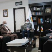 دیدار مدیرکل نوسازی مدارس گیلان با مدیرعامل سازمان منطقه آزاد انزلی