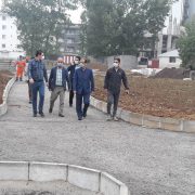 بازدید صبحگاهی شهردار رشت از پارک گیلانه