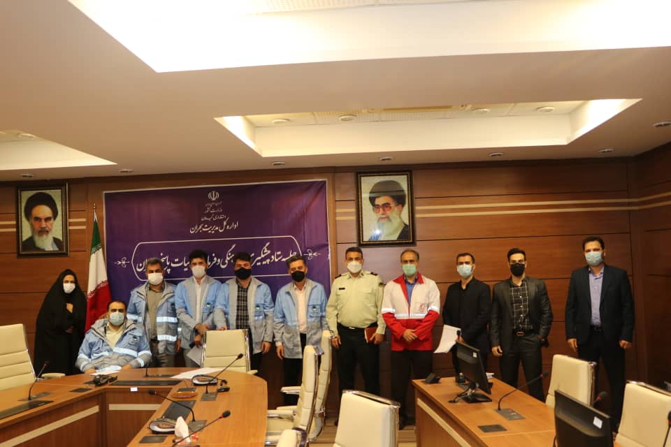 مانور دور میزی ساعت صفر در سراسر گیلان همزمان با گرامیداشت هفته هلال احمر برگزار شد