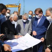 بازدید معاون رییس جمهور از راه آهن رشت به بندر کاسپین