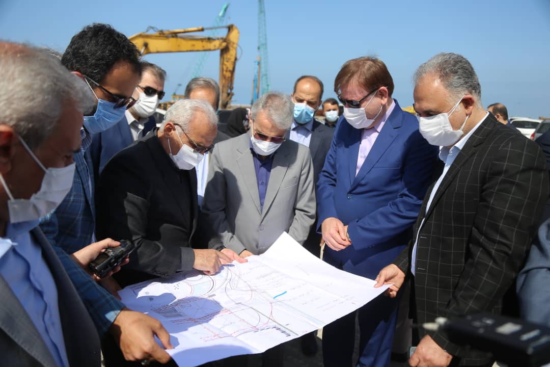 بازدید معاون رییس جمهور از راه آهن رشت به بندر کاسپین