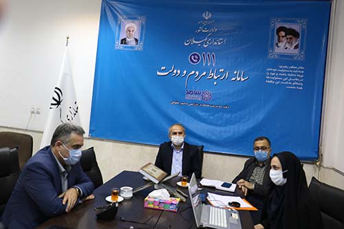 مدیرکل بیمه سلامت گیلان در سامانه سامد پاسخگوی سوالات مردمی شد