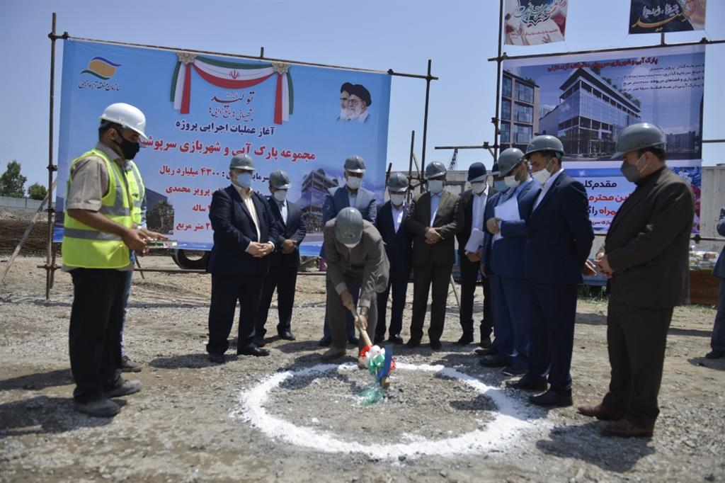 با دستور دکتر روحانی ریاست جمهور ؛ عملیات اجرایی ساخت مجموعه پارک آبی و شهربازی سرپوشیده آغاز شد
