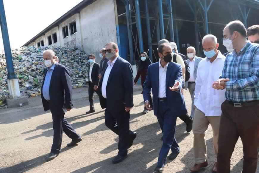 بازدید نماینده مقیم عمران سازمان ملل متحدد از شرکت کود آلی گیلان