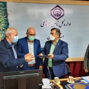 تجلیل نماینده مردم شهرستان رشت از مدیرکل تامین اجتماعی گیلان