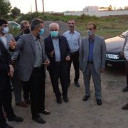 بازدید شهردار و نماینده مجلس شورای اسلامی از اجرای پروژه آسفالت معابر و روشنایی مسکن مهر رشت