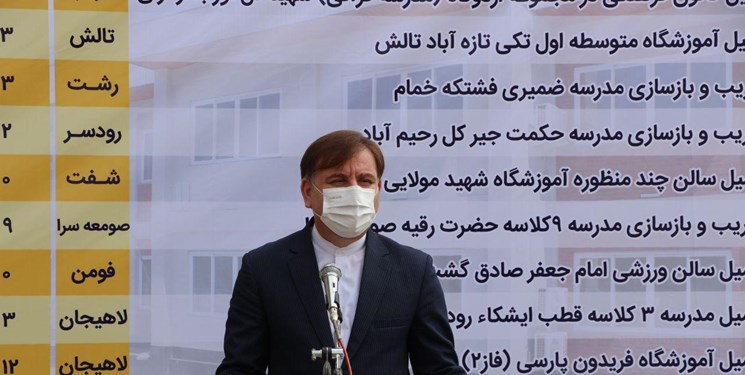 در دومین روز هفته دولت افتتاح ۳۳ پروژه عمرانی و اقتصادی در گیلان