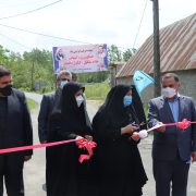 بهره برداری از پروژه عمران روستایی شهرستان خمام