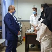 بازدید سرزده رییس دانشگاه علوم پزشکی گیلان از بیمارستان امیرالمومنین(ع) رشت