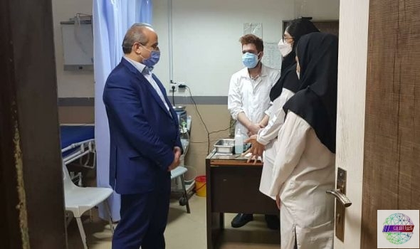 بازدید سرزده رییس دانشگاه علوم پزشکی گیلان از بیمارستان امیرالمومنین(ع) رشت