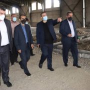 بازدید شهردار رشت از پروژه سوله های افزایش ظرفیت ۵۰۰ به ۱۰۰۰ تن شرکت کودآلی گیلان