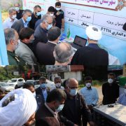 افتتاح یک پروژه مخابراتی در روستای چوشل بخش مرکزی سیاهکل