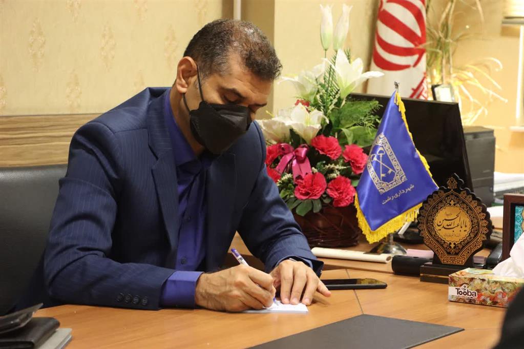 پیام تبریک سرپرست شهرداری رشت به مناسبت روز آتش نشانی و ایمنی