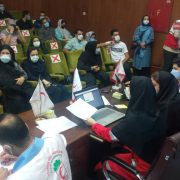 مشارکت 1055 نفر از جوانان هلال احمر گیلان دراجرای واکسیناسیون کرونا