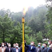 با حضور استاندار گیلان؛ پروژه گازرسانی در شهرستان شفت به بهره برداری رسید