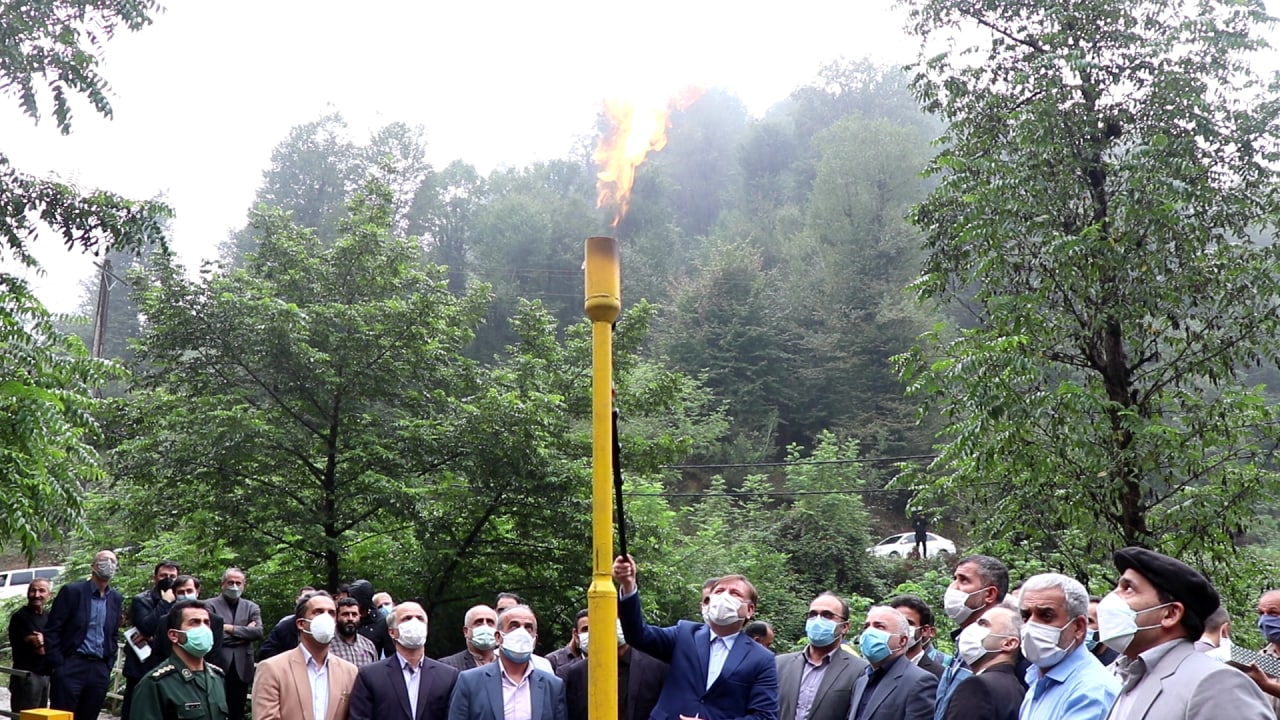 با حضور استاندار گیلان؛ پروژه گازرسانی در شهرستان شفت به بهره برداری رسید