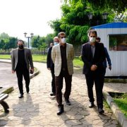 بازدید سرپرست شهرداری رشت از پروژه های عمرانی در یک روز تعطیل