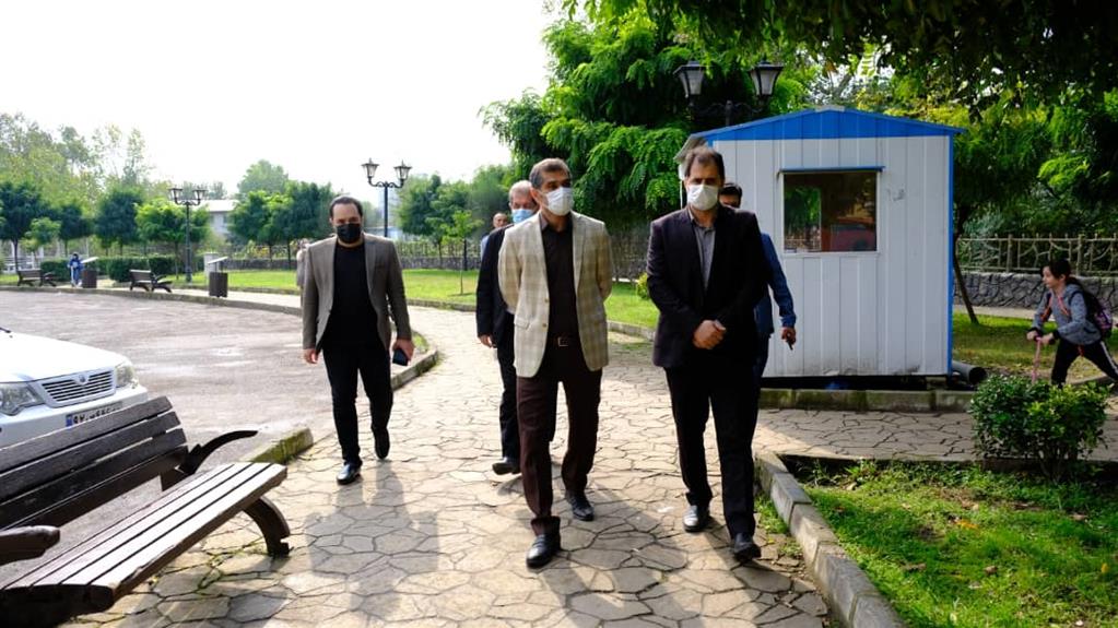 بازدید سرپرست شهرداری رشت از پروژه های عمرانی در یک روز تعطیل