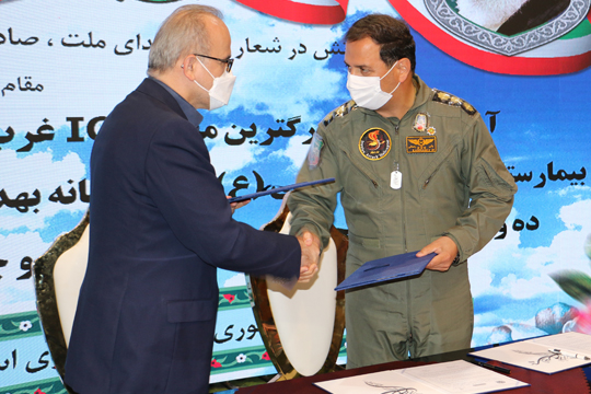 تفاهم نامه همکاری نیروی زمینی ارتش و شرکت آب و فاضلاب گیلان منعقد شد
