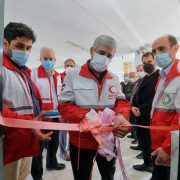بانک امانات تجهیزات پزشکی جمعیت هلال احمر شهرستان رودسر افتتاح شد