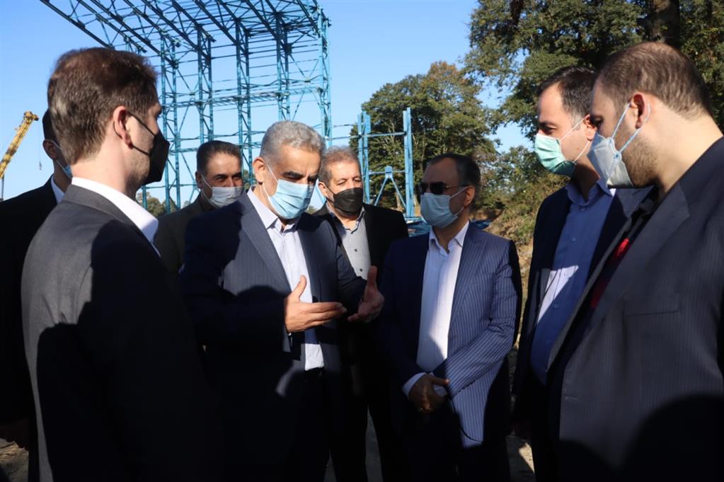بازدید استاندار به همراه اعضای شورا و شهردار رشت از شرکت کودآلی
