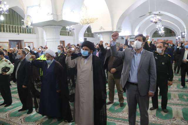 مراسم ۱۳ آبان در شهر لاهیجان برگزار شد