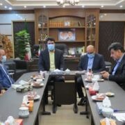 دیدار مدیردرمان تامین اجتماعی گیلان با نماینده مردم و فرماندار لنگرود
