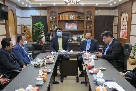 دیدار مدیردرمان تامین اجتماعی گیلان با نماینده مردم و فرماندار لنگرود