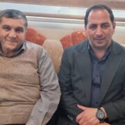 دیدارصمیمانه فرمانده گیلانی محرومیت زدایی ارتش با دبیر قرارگاه محرومیتزدایی سپاه