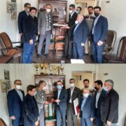 مراسم تودیع و معارفه سرپرست اداره مخابرات شهرستان رودسر