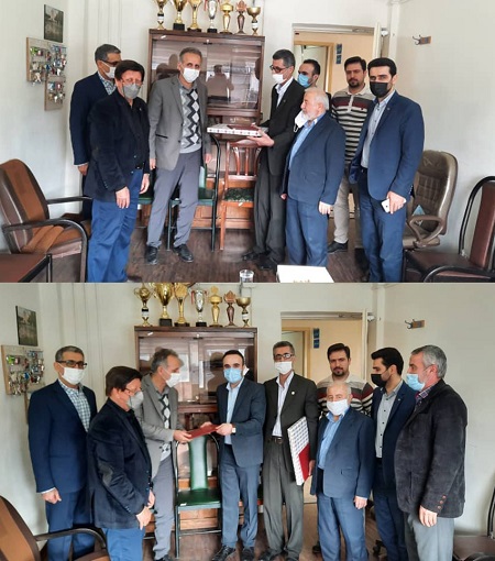 مراسم تودیع و معارفه سرپرست اداره مخابرات شهرستان رودسر