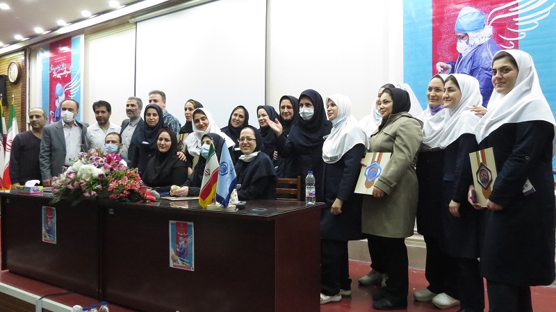 پرستاران نمونه مدیریت درمان تامین اجتماعی گیلان معرفی شدند