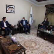 دیدار مدیر عامل گیلانی شرکت دخانیات ایران با مسئولان استان