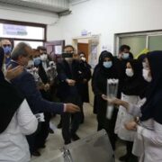 تجلیل رئیس دانشگاه علوم پزشکی گیلان از بانوان مرکز آموزشی و درمانی الزهرا (س) رشت