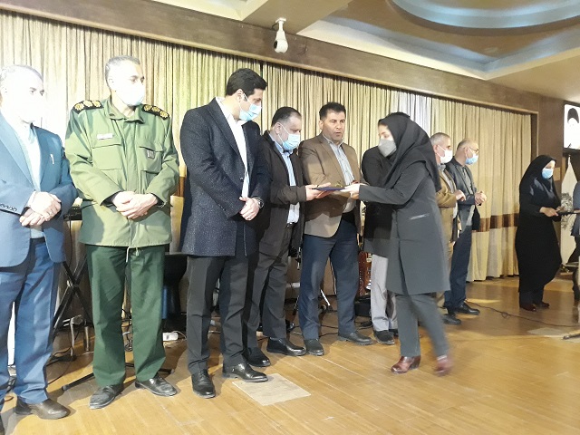 بانوان شهرداری لاهیجان همزمان با روز زن تجلیل شدند