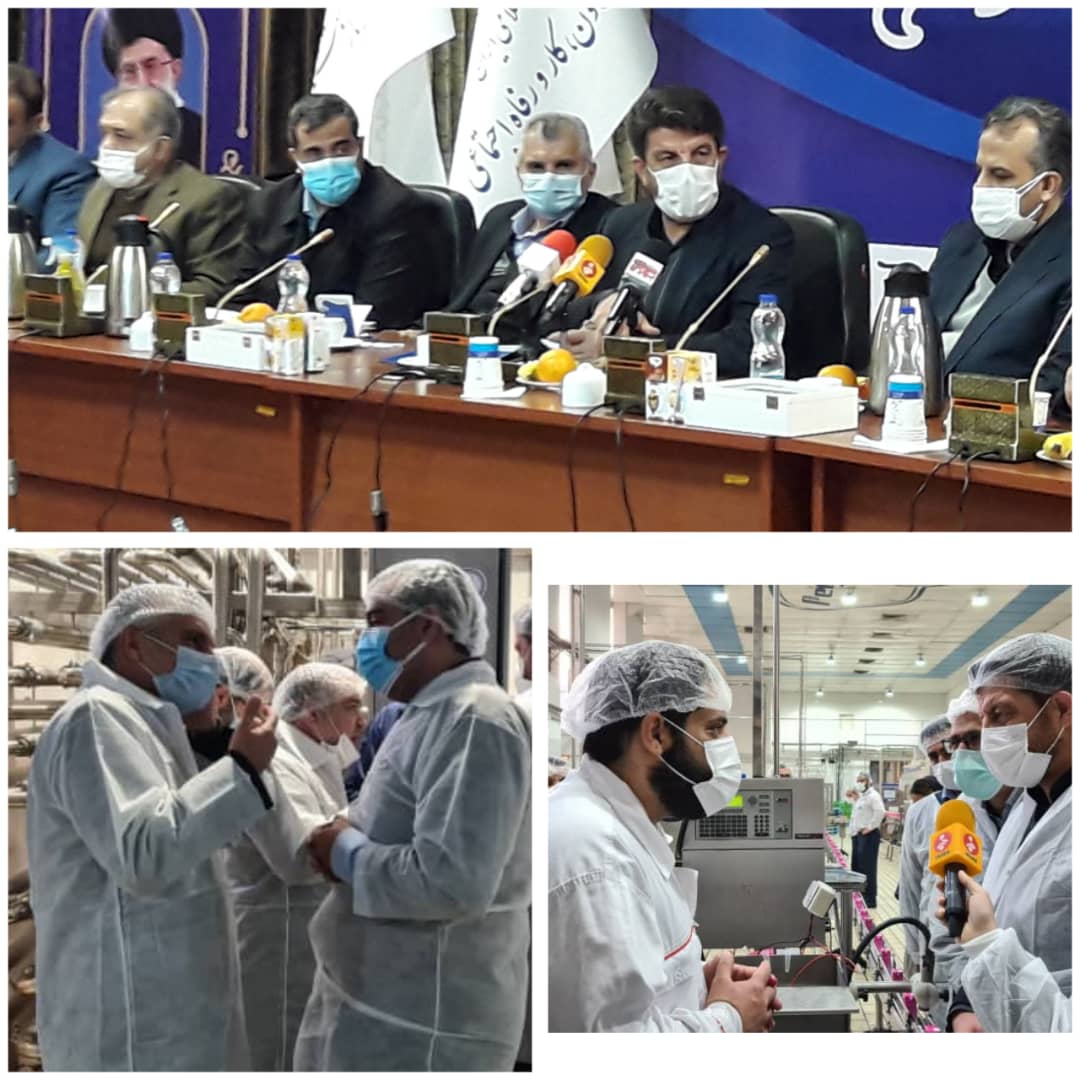 معاون وزیر کار : افتتاح خطوط تولید پگاه با توان متخصصان داخلی قابل تقدیر است
