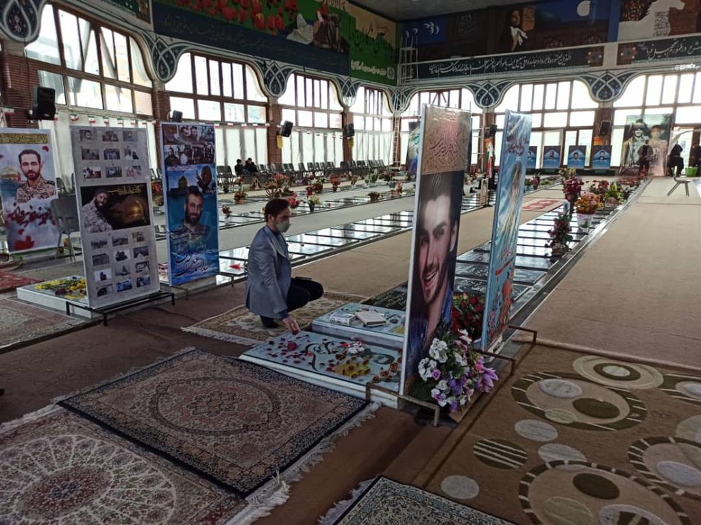 تجدید بیعت شهردار رشت با شهدا