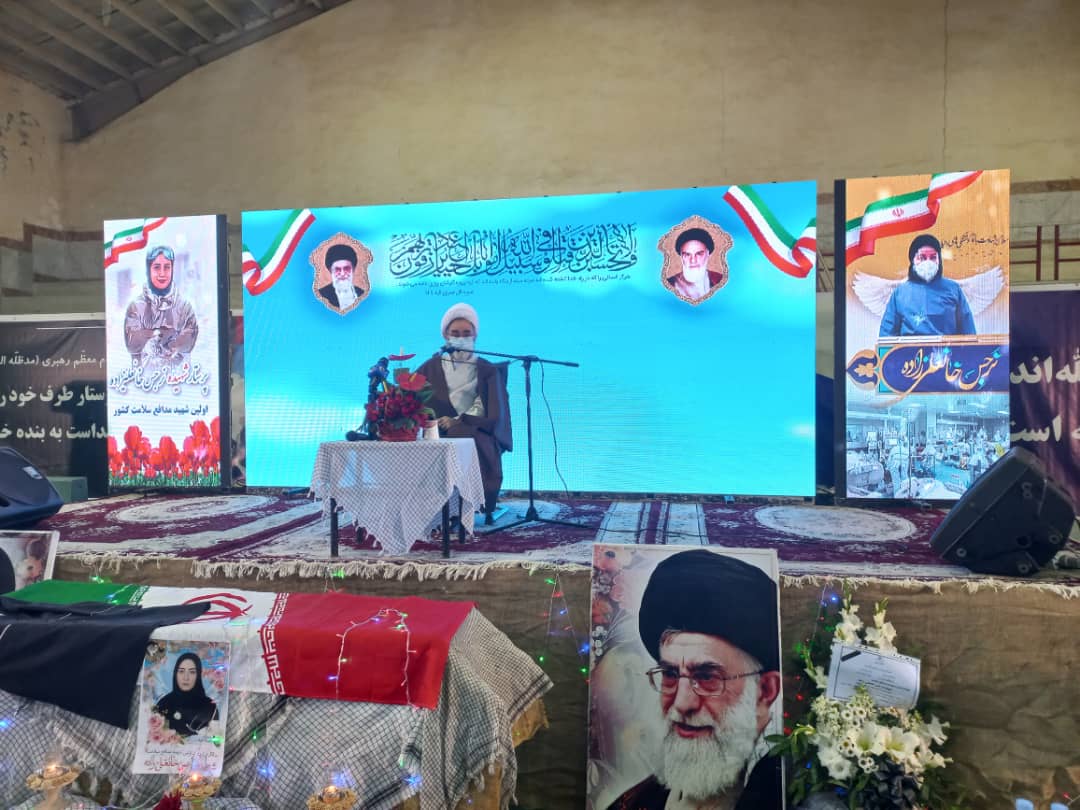 برگزاری دومین سالگرد شهادت نخستین پرستار شهید مدافع سلامت کشور در کلاچای